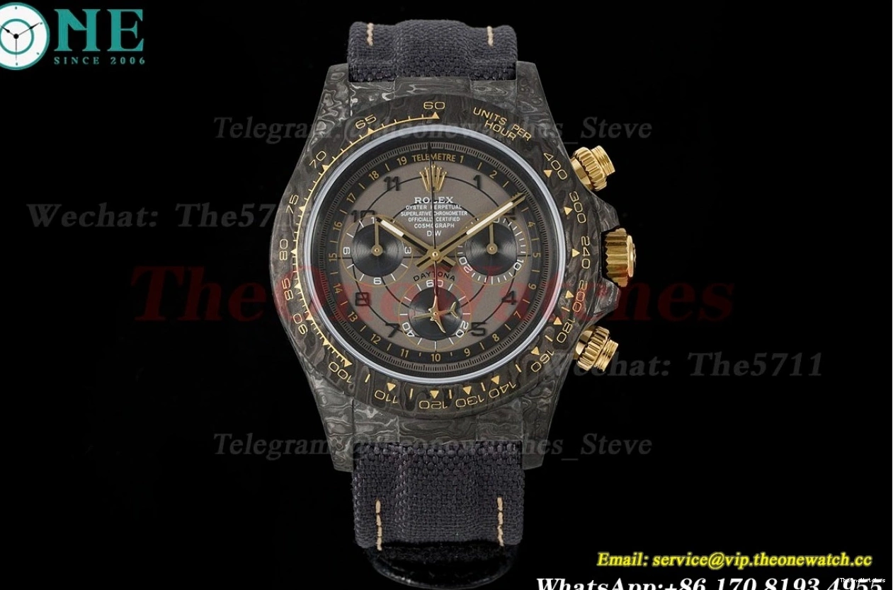 NY FC Daytona 40mm Diw Grey DIWF DIal SH4130 Black 1204